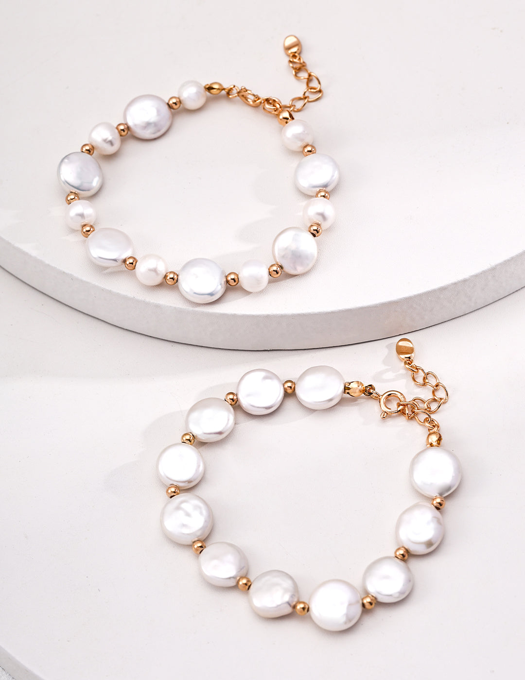 Baroque button pearl bracelet SL0058/SL0180