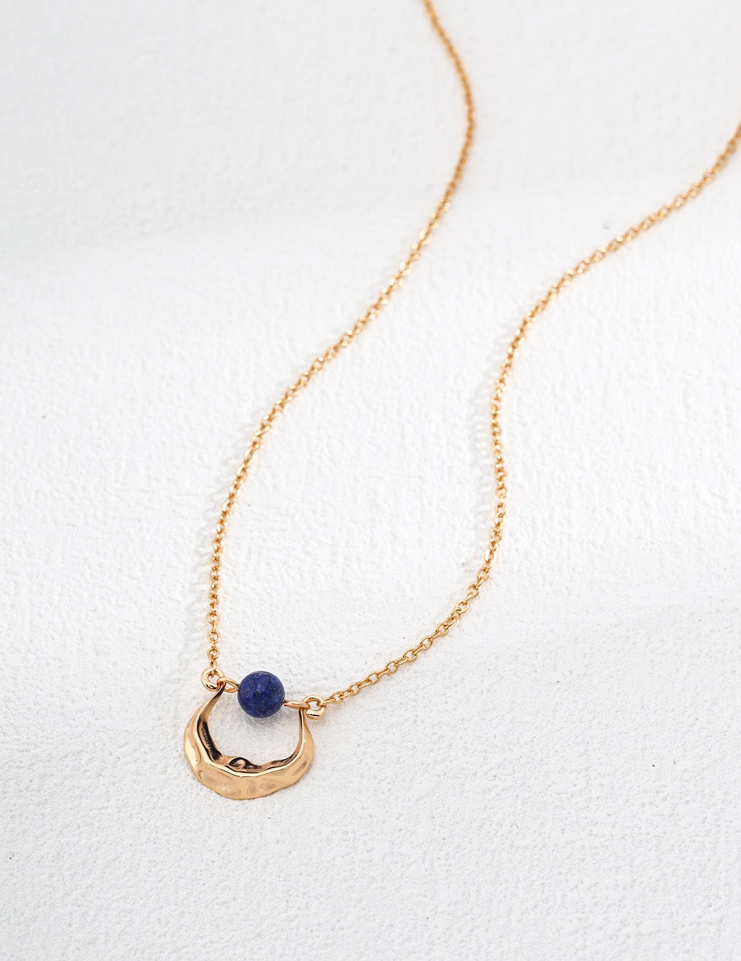 Natural lapis lazuli necklace&nbsp;