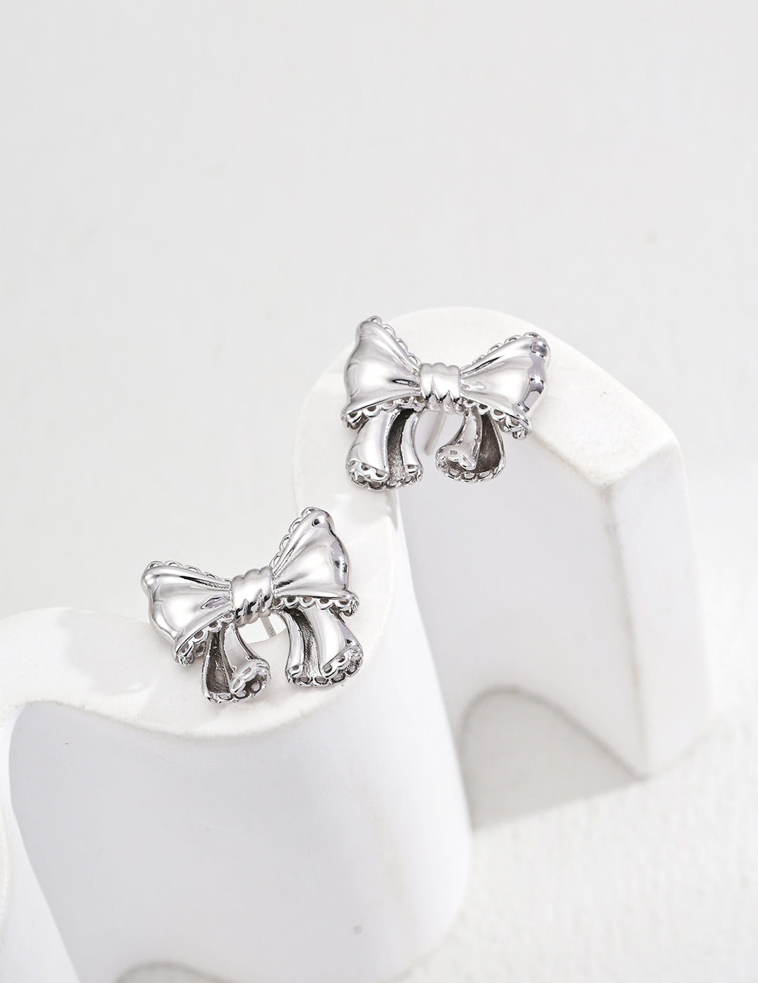 S925 silver retro butterfly earrings