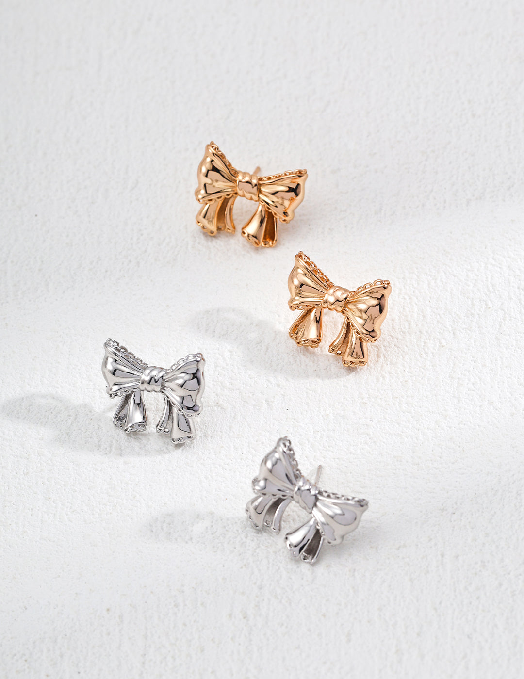 S925 silver retro butterfly earrings